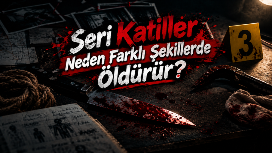 Seri katiller neden farklı şekillerde öldürür?